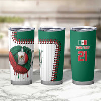 Custom Dripping Baseball Mexico Tumbler Cup