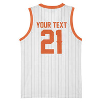 Custom Dripping Baseball Netherlands Basketball Jersey