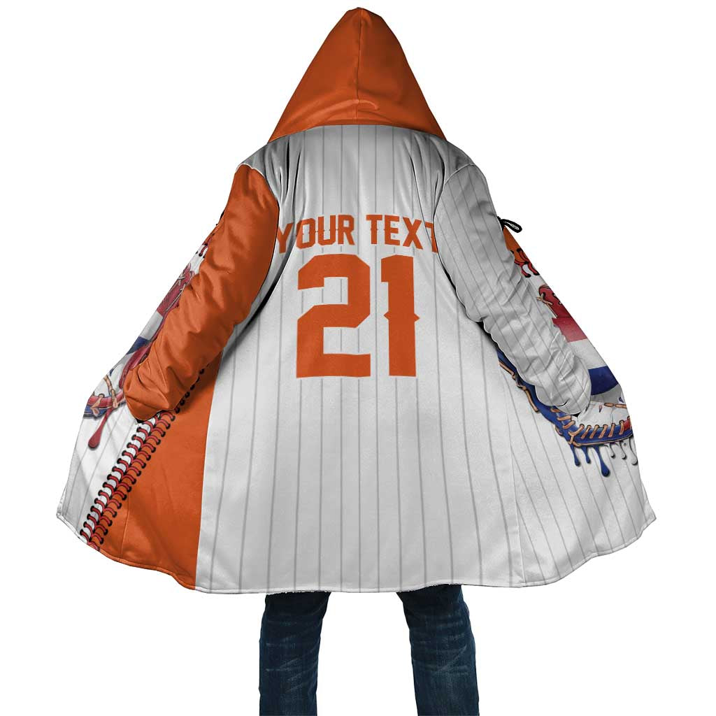 Custom Dripping Baseball Netherlands Cloak