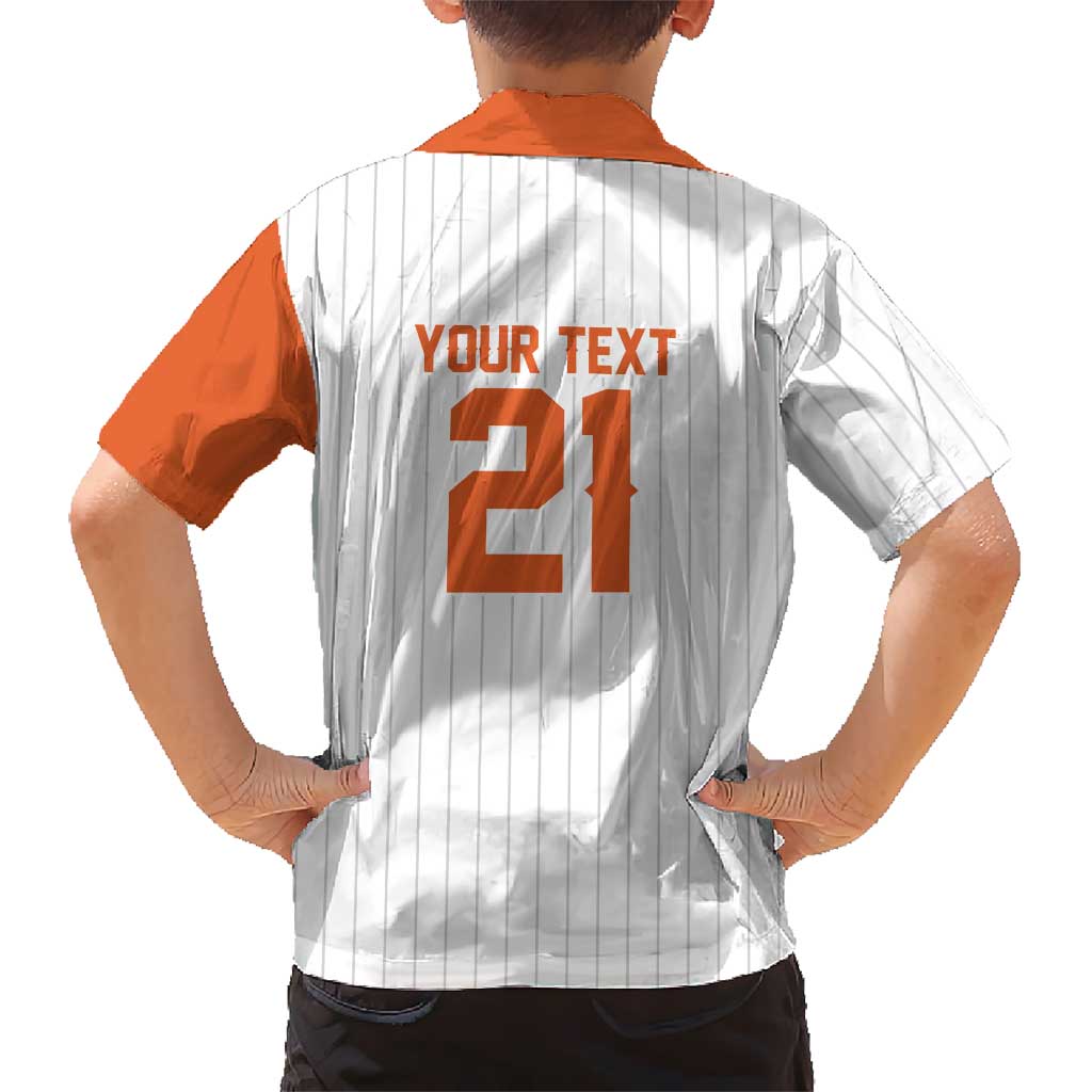 Custom Dripping Baseball Netherlands Hawaiian Shirt