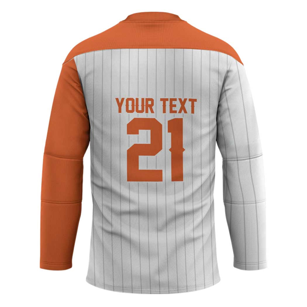 Custom Dripping Baseball Netherlands Hockey Jersey