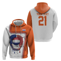 Custom Dripping Baseball Netherlands Hoodie