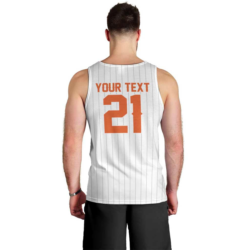 Custom Dripping Baseball Netherlands Men Tank Top
