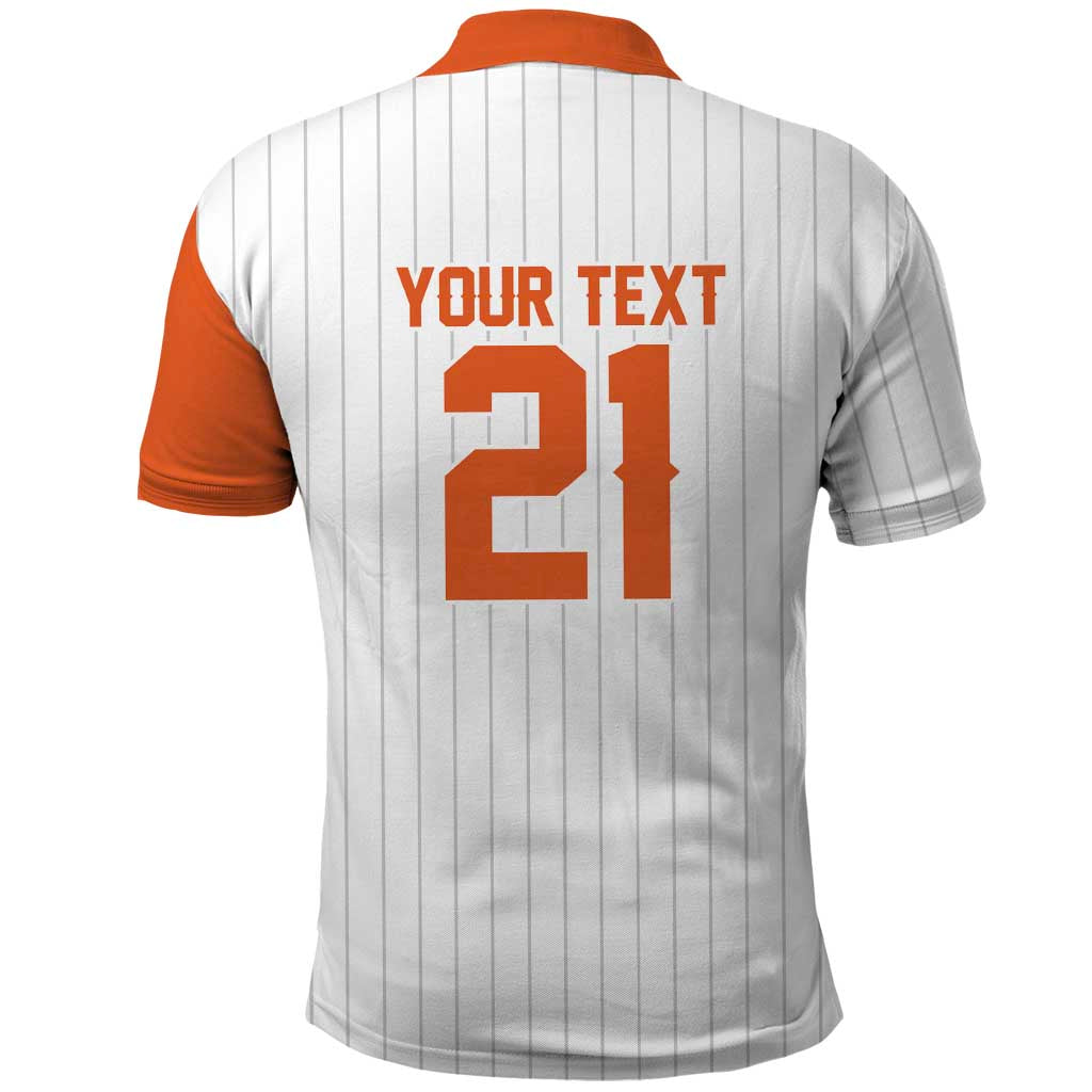 Custom Dripping Baseball Netherlands Polo Shirt