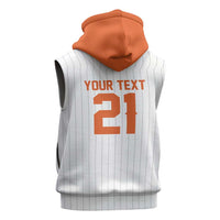 Custom Dripping Baseball Netherlands Sleeveless Hoodie