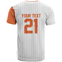 Custom Dripping Baseball Netherlands T Shirt