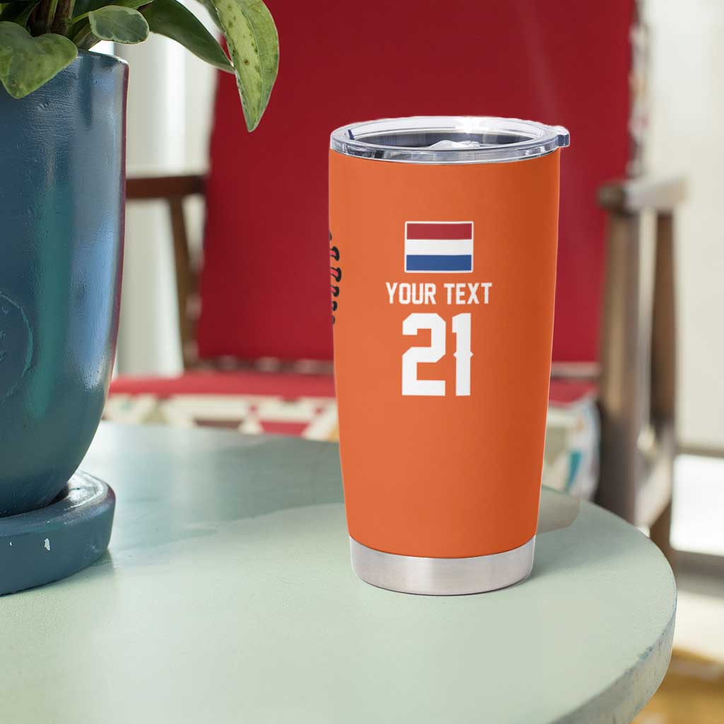 Custom Dripping Baseball Netherlands Tumbler Cup