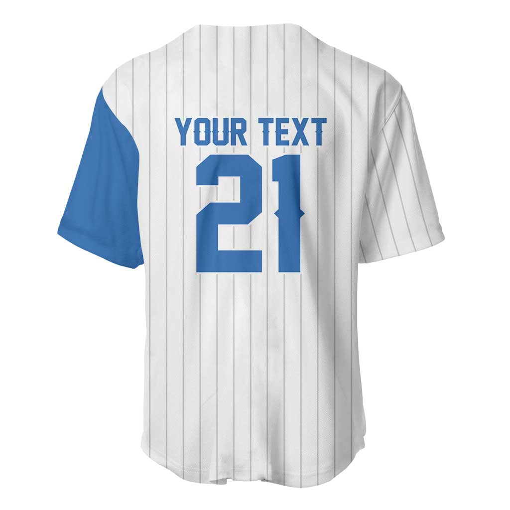Custom Dripping Baseball Nicaragua Baseball Jersey