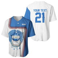 Custom Dripping Baseball Nicaragua Baseball Jersey