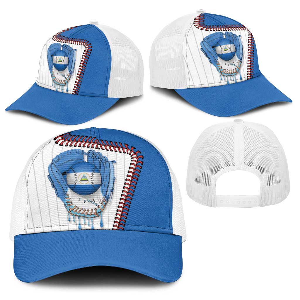 Dripping Baseball Nicaragua Baseball Net Cap