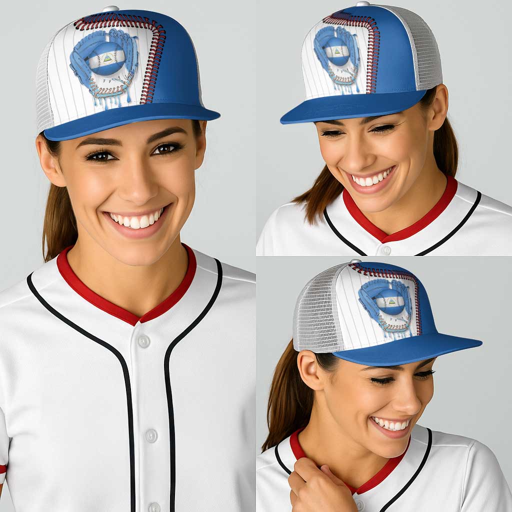 Dripping Baseball Nicaragua Baseball Net Cap