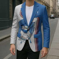 Custom Dripping Baseball Nicaragua Blazer