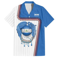 Custom Dripping Baseball Nicaragua Hawaiian Shirt