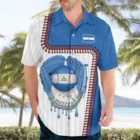Custom Dripping Baseball Nicaragua Hawaiian Shirt