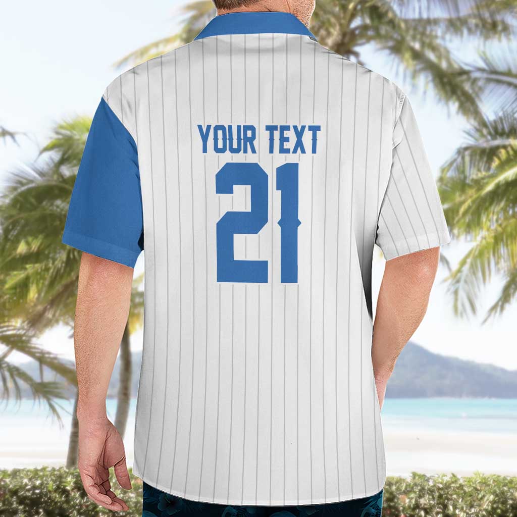 Custom Dripping Baseball Nicaragua Hawaiian Shirt