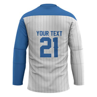 Custom Dripping Baseball Nicaragua Hockey Jersey