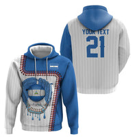 Custom Dripping Baseball Nicaragua Hoodie
