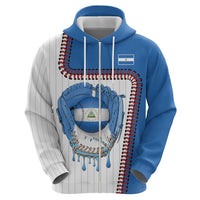 Custom Dripping Baseball Nicaragua Hoodie
