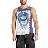 Custom Dripping Baseball Nicaragua Men Tank Top