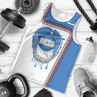 Custom Dripping Baseball Nicaragua Men Tank Top