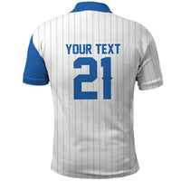 Custom Dripping Baseball Nicaragua Polo Shirt