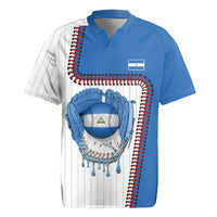 Custom Dripping Baseball Nicaragua Rugby Jersey