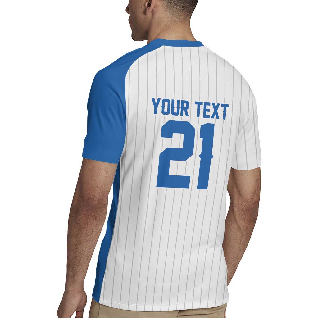 Custom Dripping Baseball Nicaragua Rugby Jersey