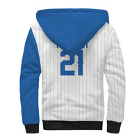 Custom Dripping Baseball Nicaragua Sherpa Hoodie