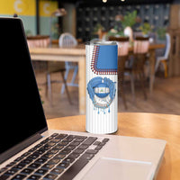 Custom Dripping Baseball Nicaragua Skinny Tumbler