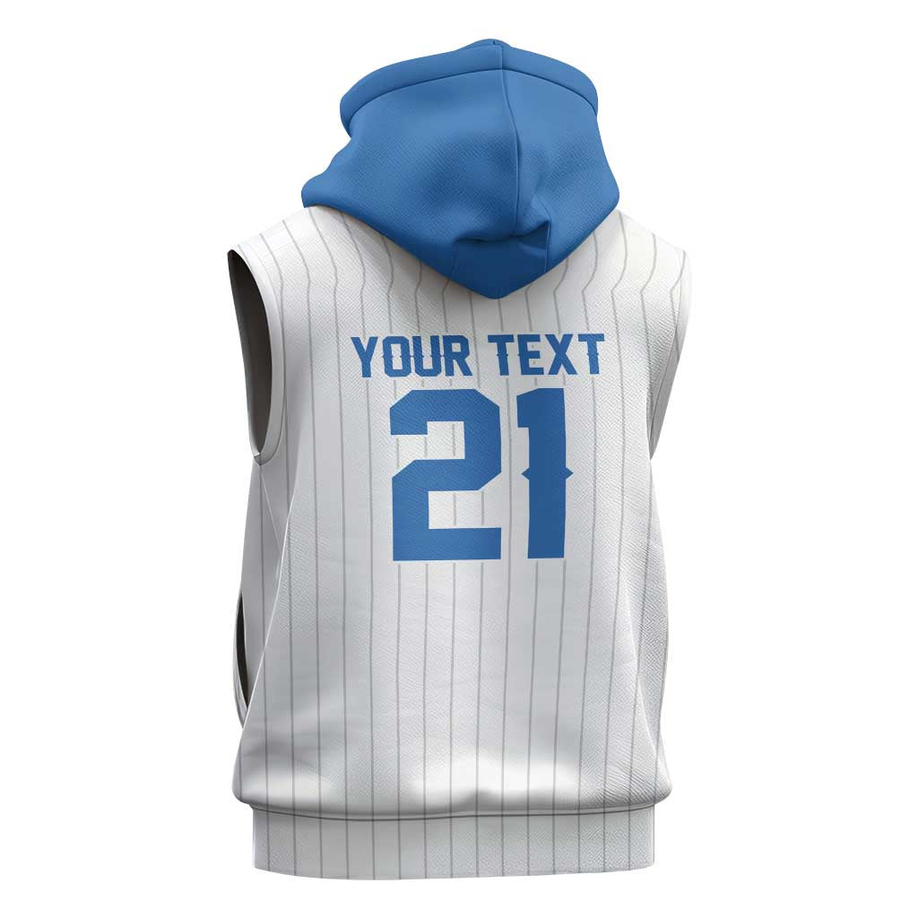 Custom Dripping Baseball Nicaragua Sleeveless Hoodie