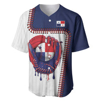 Custom Dripping Baseball Panama Baseball Jersey