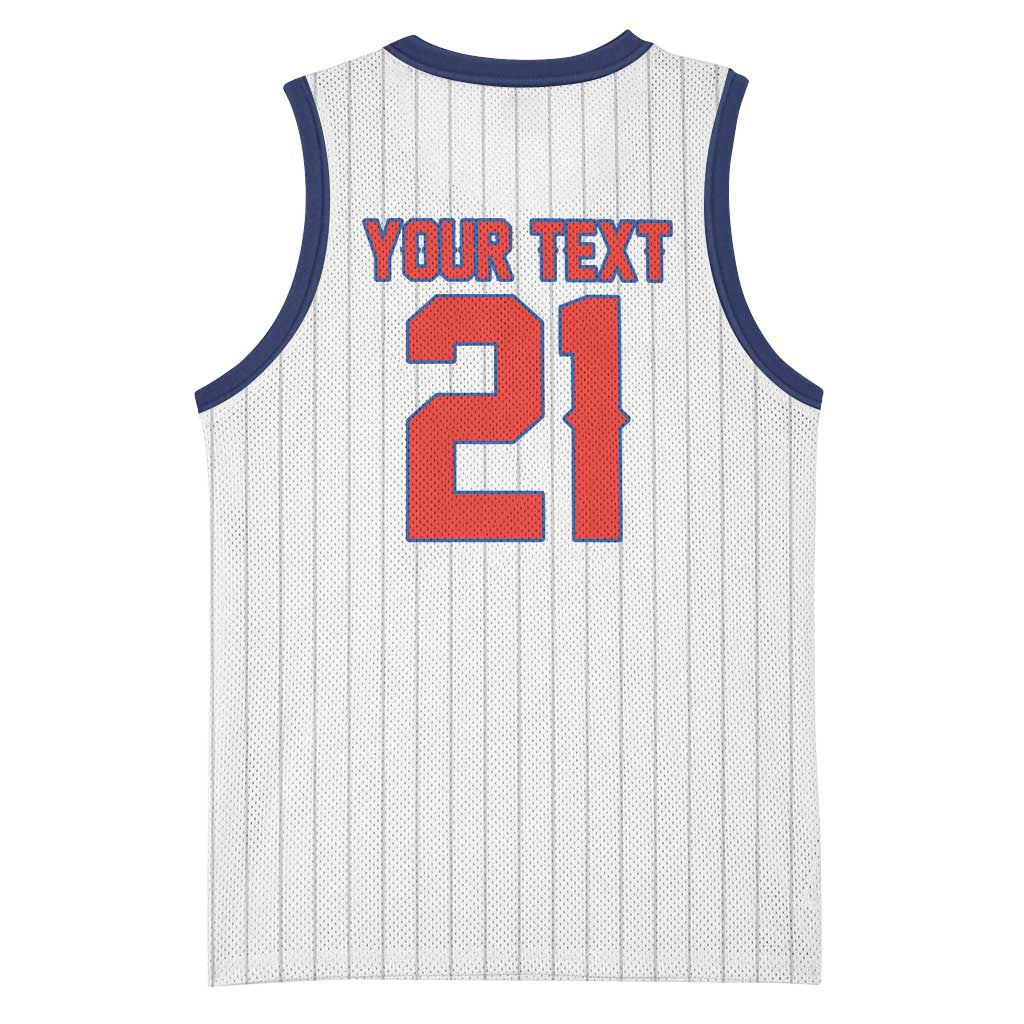 Custom Dripping Baseball Panama Basketball Jersey