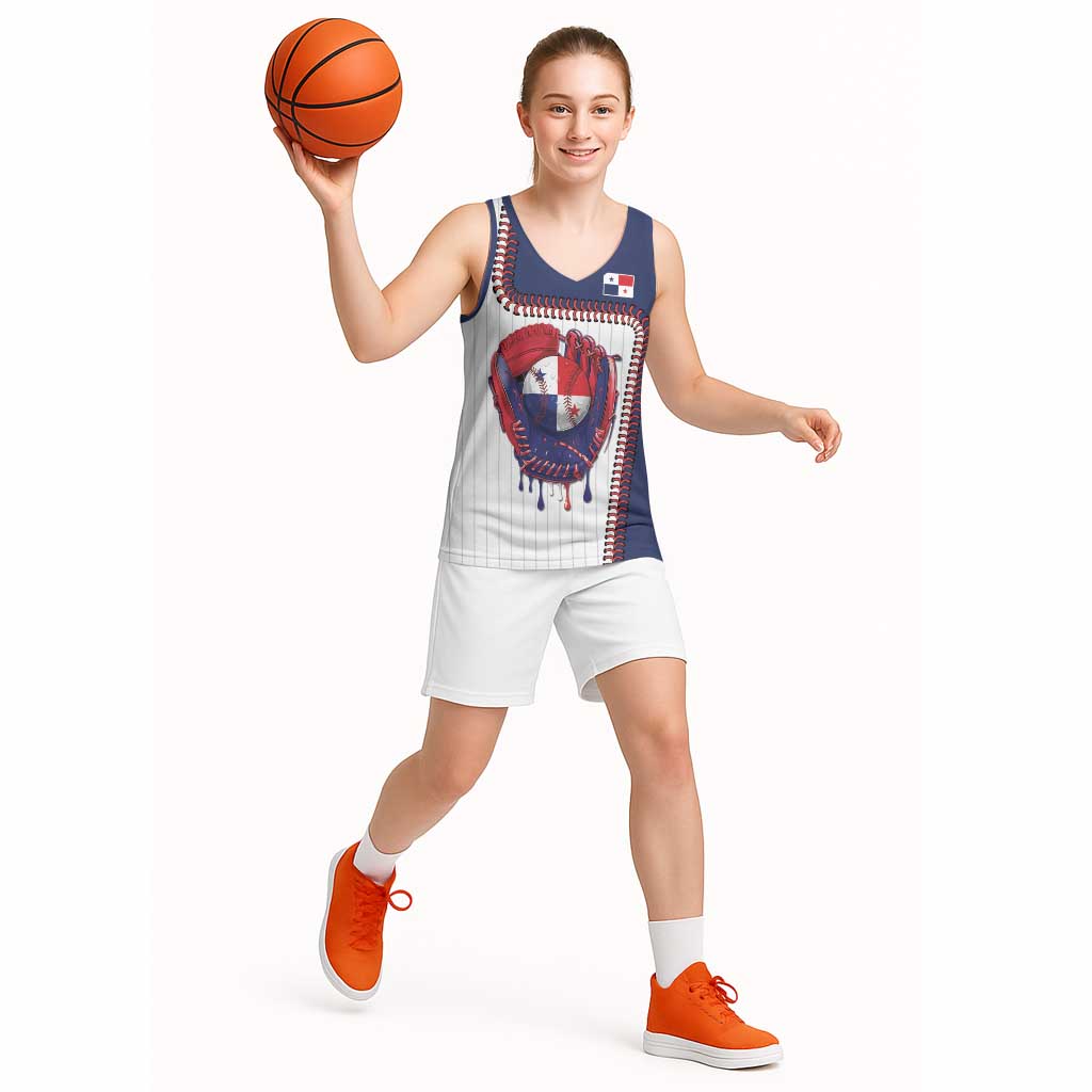 Custom Dripping Baseball Panama Basketball Jersey