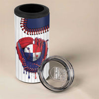 Custom Dripping Baseball Panama 4 in 1 Can Cooler Tumbler