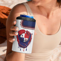 Custom Dripping Baseball Panama 4 in 1 Can Cooler Tumbler