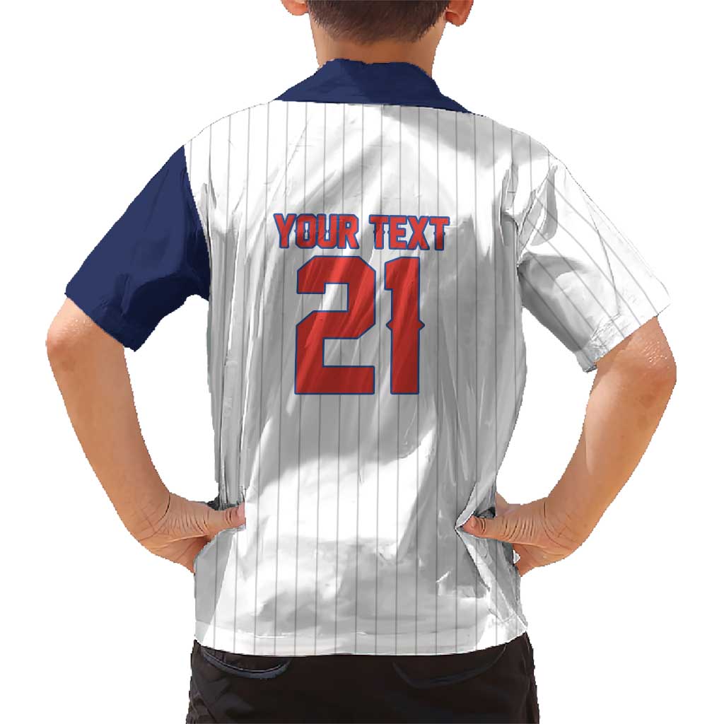 Custom Dripping Baseball Panama Hawaiian Shirt