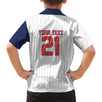 Custom Dripping Baseball Panama Hawaiian Shirt