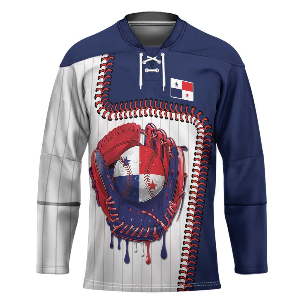Custom Dripping Baseball Panama Hockey Jersey