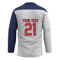 Custom Dripping Baseball Panama Hockey Jersey