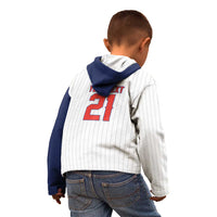 Custom Dripping Baseball Panama Kid Hoodie