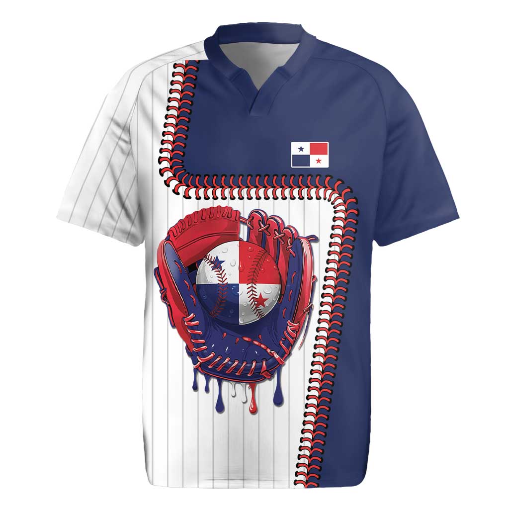 Custom Dripping Baseball Panama Rugby Jersey