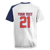 Custom Dripping Baseball Panama Rugby Jersey