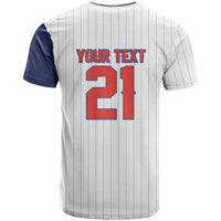 Custom Dripping Baseball Panama T Shirt