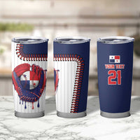 Custom Dripping Baseball Panama Tumbler Cup