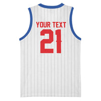 Custom Dripping Baseball Puerto Rico Basketball Jersey
