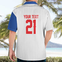 Custom Dripping Baseball Puerto Rico Hawaiian Shirt