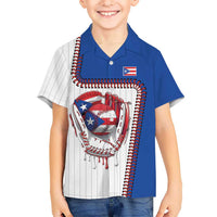 Custom Dripping Baseball Puerto Rico Hawaiian Shirt