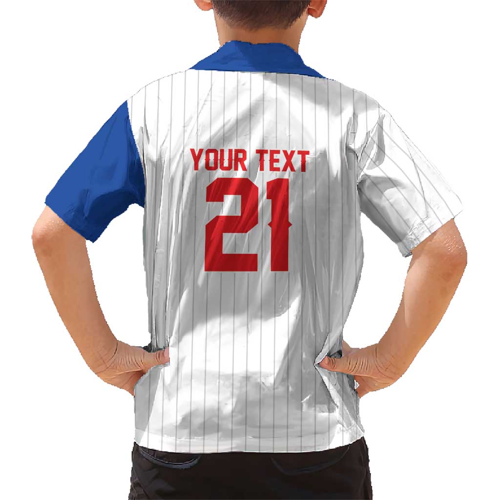 Custom Dripping Baseball Puerto Rico Hawaiian Shirt