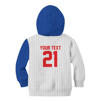 Custom Dripping Baseball Puerto Rico Kid Hoodie