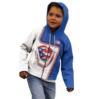 Custom Dripping Baseball Puerto Rico Kid Hoodie